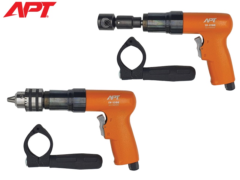 เครื่องต๊าปเกลียวลม APT : รุ่น TP120G  Air Tapping Tools