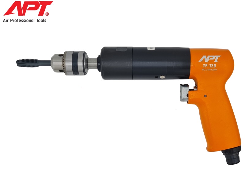 เครื่องต๊าปเกลียวลม (ทรงปืน) APT : รุ่น TP-120 (M3-M10)  Air Tapping Tools