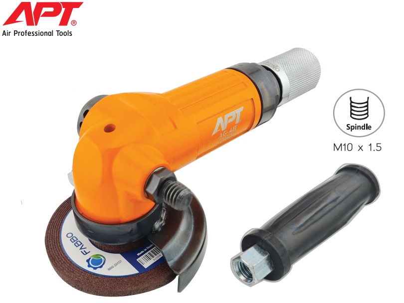 เครื่องเจียร์ลม 4 นิ้ว APT : รุ่น AG - 4H-M สำหรับงานหนัก Air Angle Grinder (Heavy Duty)