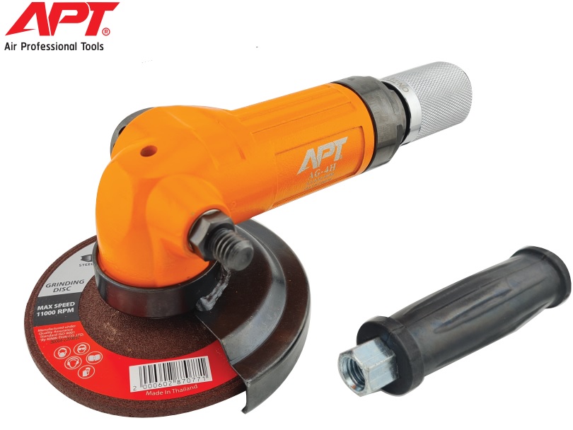 เครื่องเจียร์ลม 5 นิ้ว APT : รุ่น AG - 5H สำหรับงานหนัก Air Angle Grinder (Heavy Duty)
