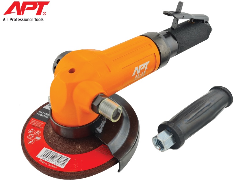 เครื่องเจียร์ลม 5 นิ้ว APT : รุ่น AG - 5HL สำหรับงานหนัก Air Angle Grinder (Heavy Duty)