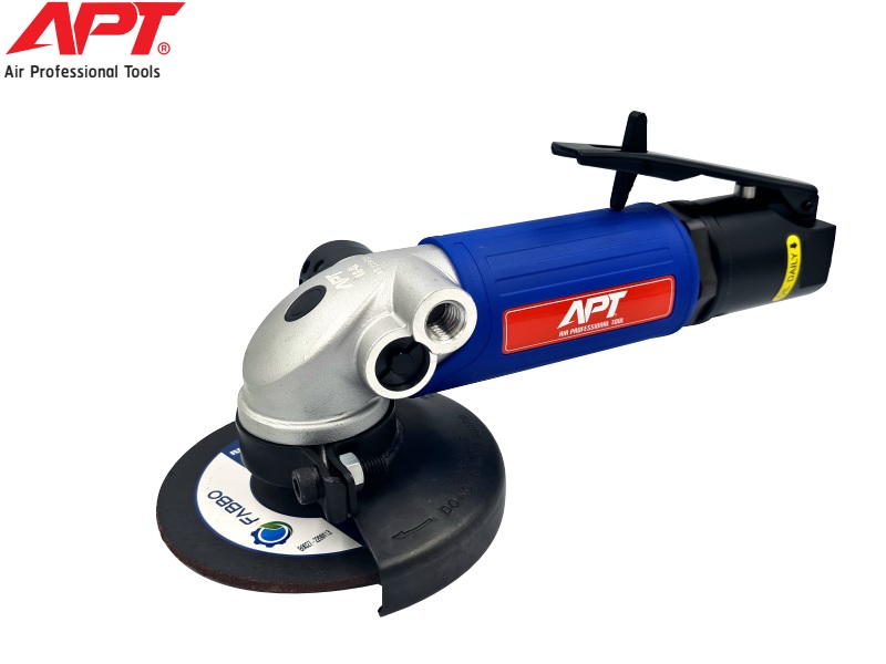 เครื่องเจียร์ลม 4 นิ้ว APT : รุ่น AG - 4L น้ำหนักเบา Air Angle Grinder (Light Weight)